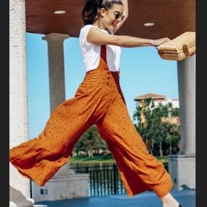 NWOT Free People XS 0 Printed Jumpsuit